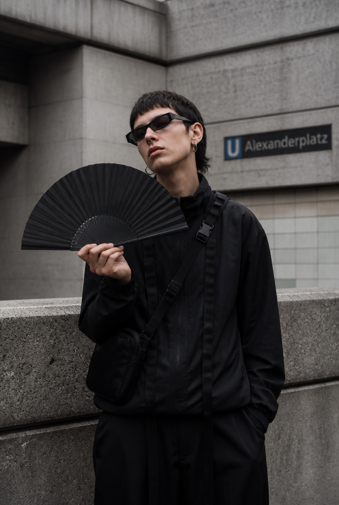 the Berlin fan at Alexanderplatz